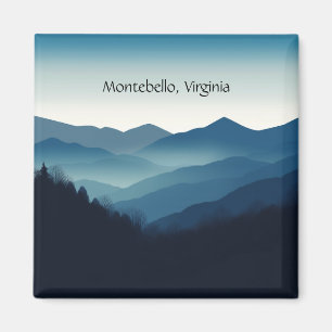 Blue Ridge Mountains, Montebello aanpasbaar Magneet
