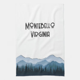 Blue Ridge Mountains, Montebello aanpasbaar Theedoek