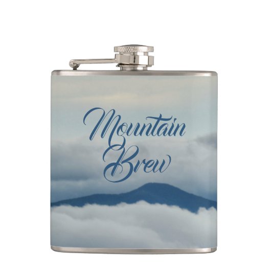 Blue Ridge Mountains  Mountain Brew Heupfles (Voorkant)