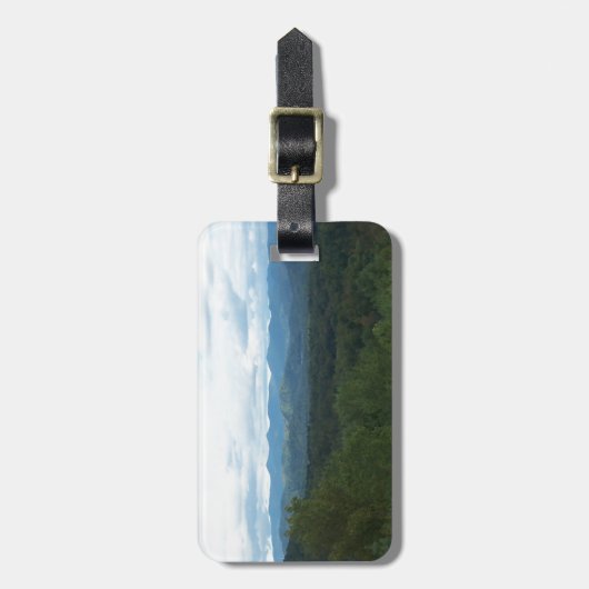 Blue Ridge Mountains - NC Bagagelabel (Voorkant verticaal)