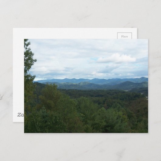 Blue Ridge Mountains - NC Briefkaart (Voorkant / Achterkant)