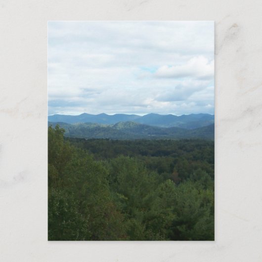 Blue Ridge Mountains - NC Briefkaart (Voorkant)