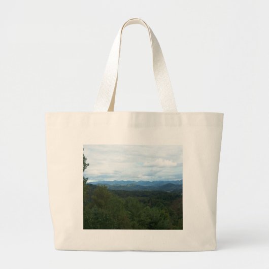 Blue Ridge Mountains - NC Grote Tote Bag (Voorkant)