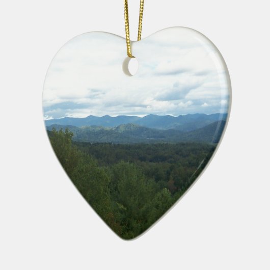 Blue Ridge Mountains - NC Keramisch Ornament (Links)