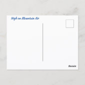 Blue Ridge Mountains NC Mountain Air Fotografisch Briefkaart (Achterkant)