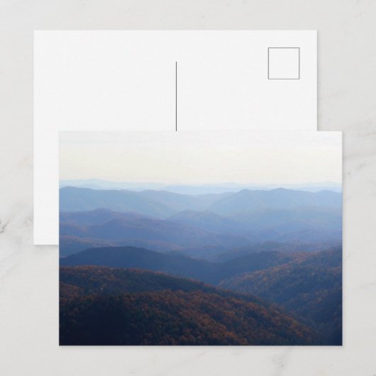 Blue Ridge Mountains, North Carolina Briefkaart (Voorkant / Achterkant)