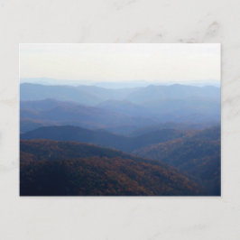 Blue Ridge Mountains, North Carolina Briefkaart