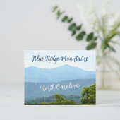 Blue Ridge Mountains North Carolina Briefkaart (Staand voorkant)