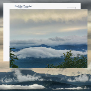 Blue Ridge Mountains North Carolina Fotografisch Briefkaart