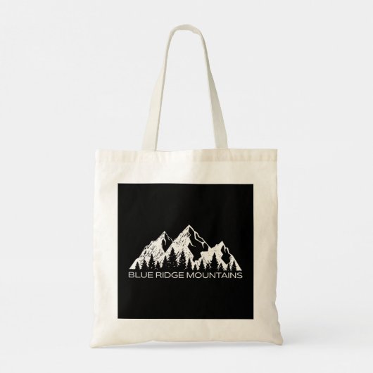 Blue Ridge Mountains North Carolina Souvenir Gift Tote Bag (Achterkant)