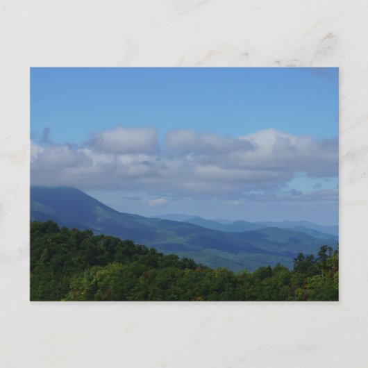 Blue Ridge Mountains of NC-Briefkaart Briefkaart (Voorkant)