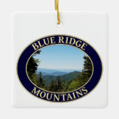 Blue Ridge Mountains of North Carolina Keramisch Ornament (Voorkant)