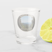 Blue Ridge Mountains of North Carolina Shot Glas (Achterkant)