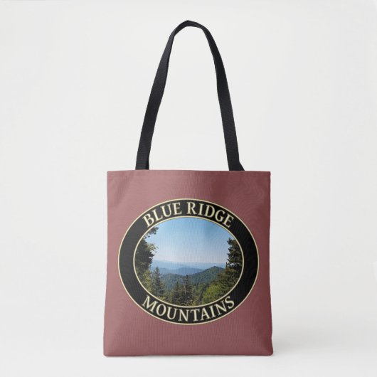 Blue Ridge Mountains of North Carolina Tote Bag (Voorkant)