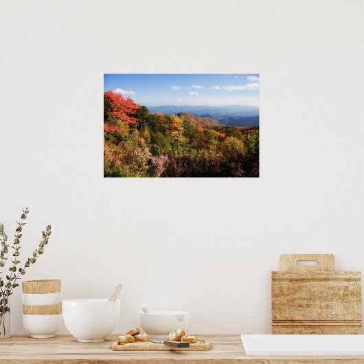 Blue Ridge Mountains Print (Keuken)