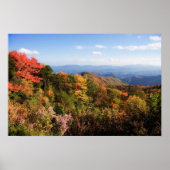 Blue Ridge Mountains Print (Voorkant)