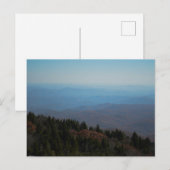 Blue Ridge Mountains Schilderachtig Landscape Natu Briefkaart (Voorkant / Achterkant)