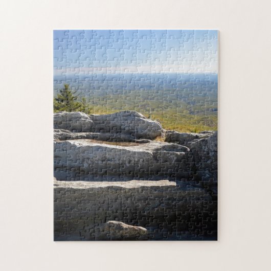 Blue Ridge Mountains Schilderachtig Natuur Reisfot Legpuzzel (Verticaal)