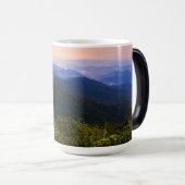 Blue Ridge Mountains Schilderachtig Uitzicht Magische Mok (Voorkant rechts)