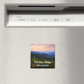 Blue Ridge Mountains Schilderachtig Uitzicht voor  Magneet (Insitu (Vaatwasser))