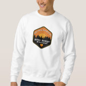 Blue Ridge Mountains Smokey Mountains Trui (Voorkant)