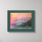 Blue Ridge Mountains Stretched Canvas Afdrukken (Voorkant)