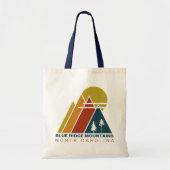 Blue Ridge Mountains  Sunset Souvenir 60s Tote Bag (Voorkant)