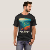 Blue Ridge Mountains T-shirt (Voorkant volledig)
