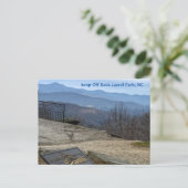 Blue Ridge Mountains Uitzicht van de sprint Off Ro Briefkaart (Staand voorkant)