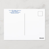 Blue Ridge Mountains Uitzicht van de sprint Off Ro Briefkaart (Achterkant)