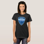 Blue Ridge Mountains USA Design T-shirt (Voorkant volledig)