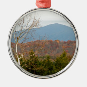 Blue Ridge Mountains VA Landschap Foto Shenandoah Metalen Ornament