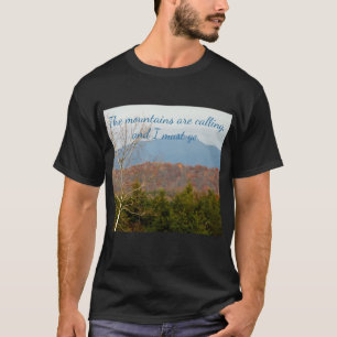 Blue Ridge Mountains VA Landschap Foto Shenandoah T-shirt