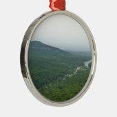 Blue Ridge Mountains Valley Metalen Ornament (Rechts)