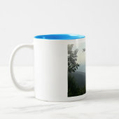 Blue Ridge Mountains, Virginia Tweekleurige Koffiemok (Links)