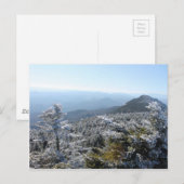 Blue Ridge Mountains Winter Briefkaart (Voorkant / Achterkant)