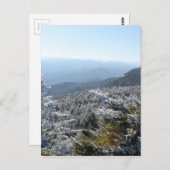 Blue Ridge Mountains Winter Briefkaart (Voorkant / Achterkant)