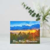 Blue Ridge Mountains zonsopgang Briefkaart (Staand voorkant)