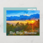 Blue Ridge Mountains zonsopgang Briefkaart (Voorkant / Achterkant)