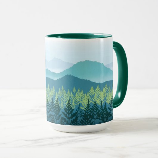 Blue Ridge Nursery Mok (Voorkant rechts)