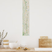 Blue Ridge Parkway 2026 map poster (Keuken)