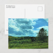 Blue Ridge Parkway bij Floyd, Virginia Briefkaart (Voorkant / Achterkant)
