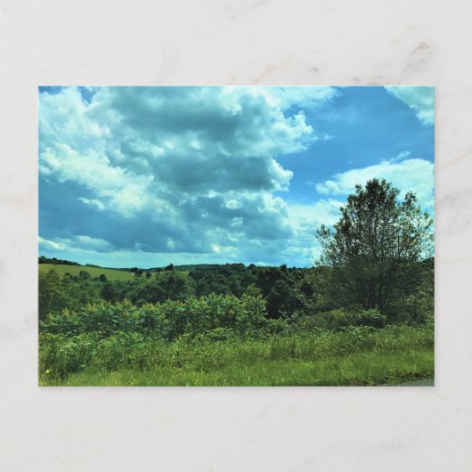 Blue Ridge Parkway bij Floyd, Virginia Briefkaart (Voorkant)