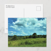 Blue Ridge Parkway bij Floyd, Virginia Briefkaart (Voorkant / Achterkant)