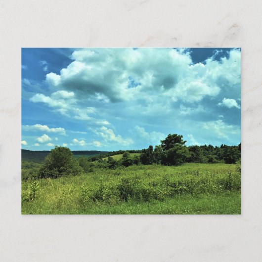 Blue Ridge Parkway bij Floyd, Virginia Briefkaart (Voorkant)