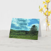 Blue Ridge Parkway bij Floyd, Virginia Kaart (Gele Bloem)