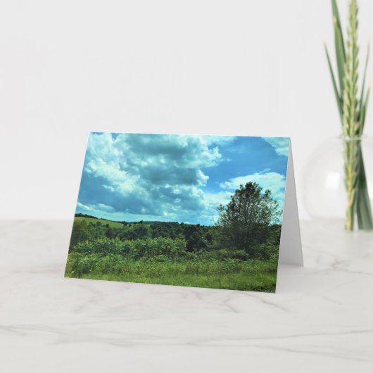 Blue Ridge Parkway bij Floyd, Virginia Kaart (Voorkant)