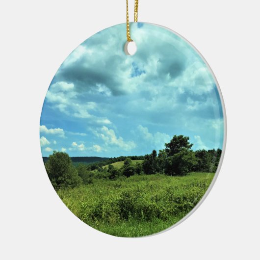 Blue Ridge Parkway bij Floyd, Virginia Keramisch Ornament (Links)
