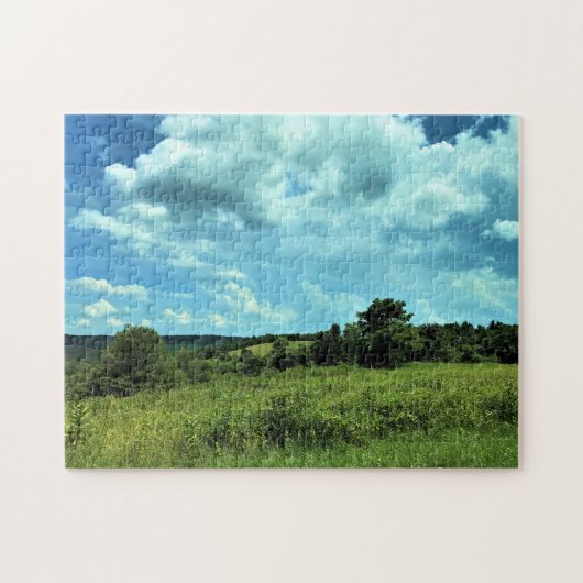 Blue Ridge Parkway bij Floyd, Virginia Legpuzzel (Horizontaal)