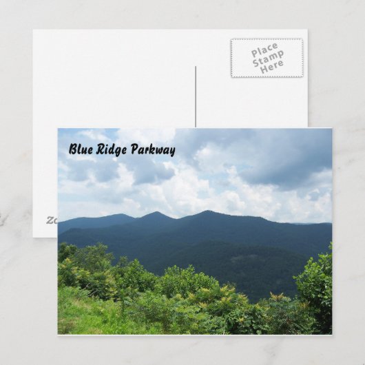 Blue Ridge Parkway Briefkaart (Voorkant / Achterkant)